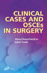 Front cover of Clinical Cases and OSCEs in Surgery by Manoj Ramachandran