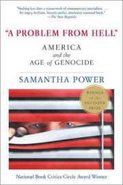 Cover of A Problem from Hell by Samantha Power