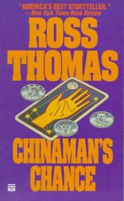 Cover of Chinaman's Chance by Ross Thomas