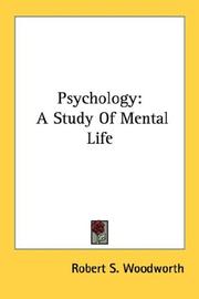 Front cover of Psychology by Robert S. Woodworth