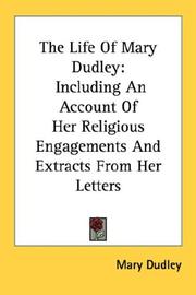 Front cover of The Life Of Mary Dudley by Mary Dudley