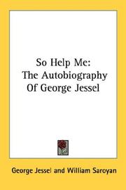 Cover of So Help Me by George Jessel