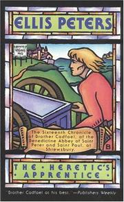 Cover of The heretic’s apprentice by Edith Pargeter