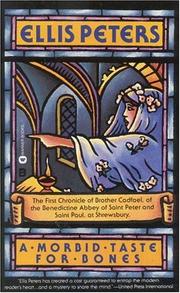 Cover of A Morbid Taste for Bones by Edith Pargeter