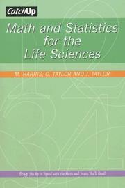 Cover of Math and Statistics for the Life Sciences by Michael Harris