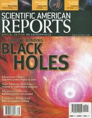 Front cover of Black Holes Scientific American Reader by Scientific American