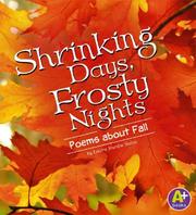 Cover of Shrinking days, frosty nights by Laura Purdie Salas