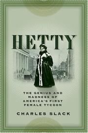 Cover of Hetty by Charles Slack