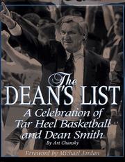 Cover of The Dean's list by Art Chansky