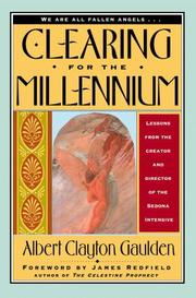 Cover of Clearing for the millennium by Albert Clayton Gaulden