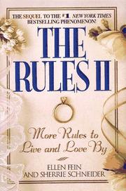 Cover of The rules II by Ellen Fein