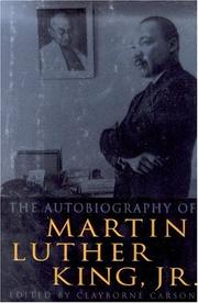 Cover of The autobiography of Martin Luther King, Jr. by Martin Luther King Jr.