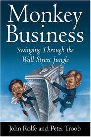 Cover of Monkey business by John Rolfe