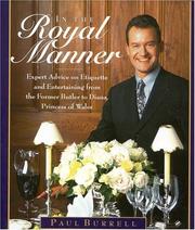Cover of In the Royal Manner by Paul Burrell
