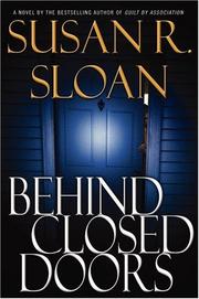 Front cover of Behind closed doors by Susan R. Sloan