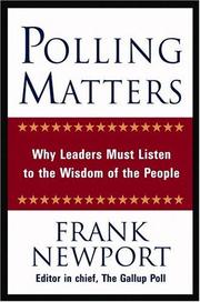 Cover of Polling Matters by Frank Newport