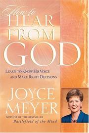 Cover of How to Hear from God by Joyce Meyer