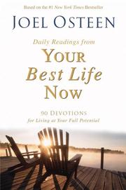 Front cover of Daily readings from Your best life now by Joel Osteen