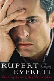 Front cover of Red Carpets and Other Banana Skins by Rupert Everett