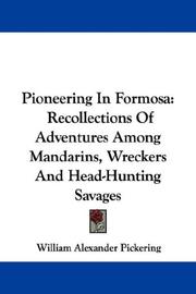 Front cover of Pioneering in Formosa by William Alexander Pickering