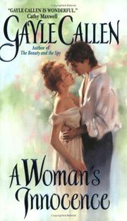 Cover of A Woman's Innocence by Gayle Callen