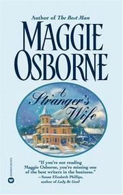 Front cover of A Stranger's Wife by Maggie Osborne