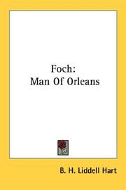 Cover of Foch by B. H. Liddell Hart