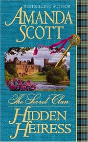 Front cover of The secret clan: hidden heiress by Amanda Scott