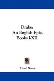 Cover of Drake by Alfred Noyes