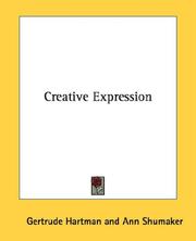 Cover of Creative Expression by Unknown