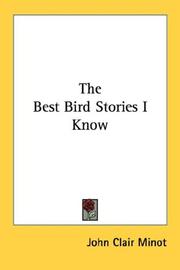 Front cover of The Best Bird Stories I Know by John Clair Minot