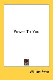 Cover of Power To You by William Swan