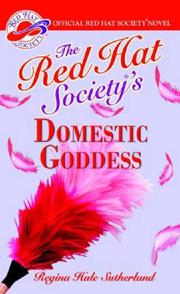 Front cover of Red Hat Society's Domestic Goddess by Regina Hale Sutherland