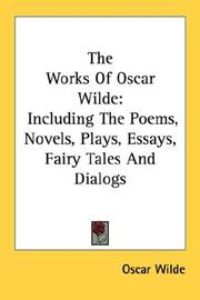 Front cover of The works of Oscar Wilde by Oscar Wilde