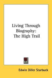 Cover of Living Through Biography by Edwin Diller Starbuck