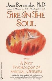 Cover of Fire in the soul by Joan Borysenko