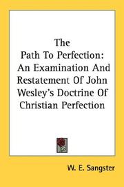 Cover of The path to perfection by W. E. Sangster