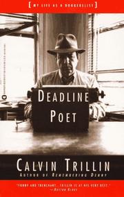 Front cover of Deadline poet, or, My life as a doggerelist by Calvin Trillin