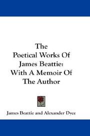 Front cover of The Poetical Works Of James Beattie by James Beattie