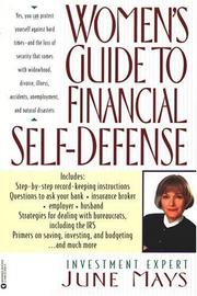 Front cover of Women's guide to financial self-defense by June Mays