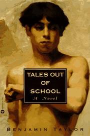 Cover of Tales out of school by Benjamin Taylor