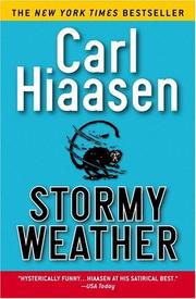 Front cover of Stormy weather by Carl Hiaasen