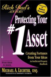Cover of Protecting your #1 asset by Michael A. Lechter