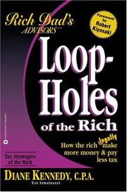 Cover of Loopholes of the Rich by Diane Kennedy