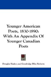 Front cover of Younger American Poets, 1830-1890 by Unknown