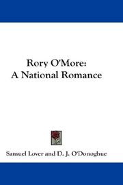 Cover of Rory O'More by Samuel Lover