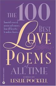 Cover of The 100 Best Love Poems of All Time by Leslie Pockell