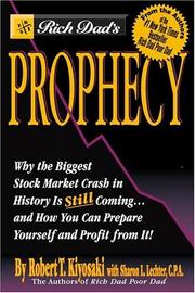Cover of Rich Dad's Prophecy by Robert T. Kiyosaki
