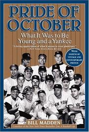 Front cover of Pride of October by Bill Madden