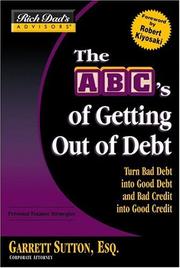 Cover of Rich Dad's Advisors®: The ABC's of Getting Out of Debt by Garrett Sutton